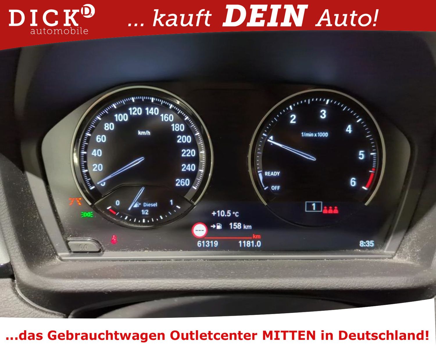 Fahrzeugabbildung BMW X1 sDr 18d NAVI/SHZ/TEMPOMAT/KLIMAAUT/PDC/8Fa