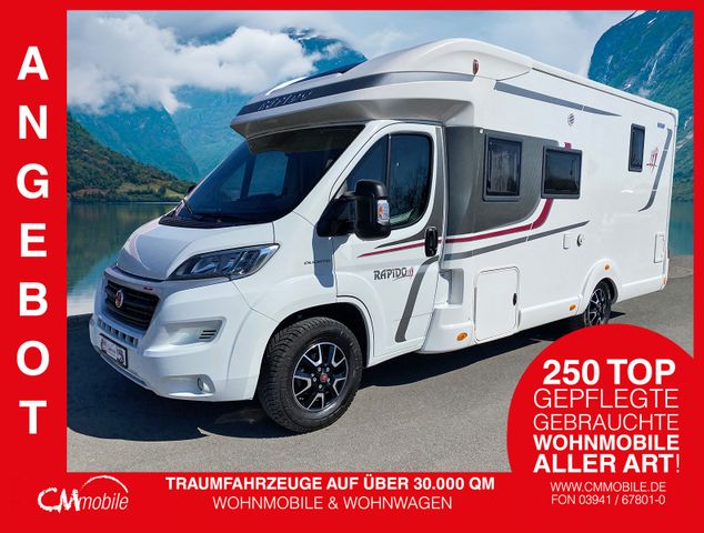 Rapido 656 F - Automatik - Hub&Queensbett -