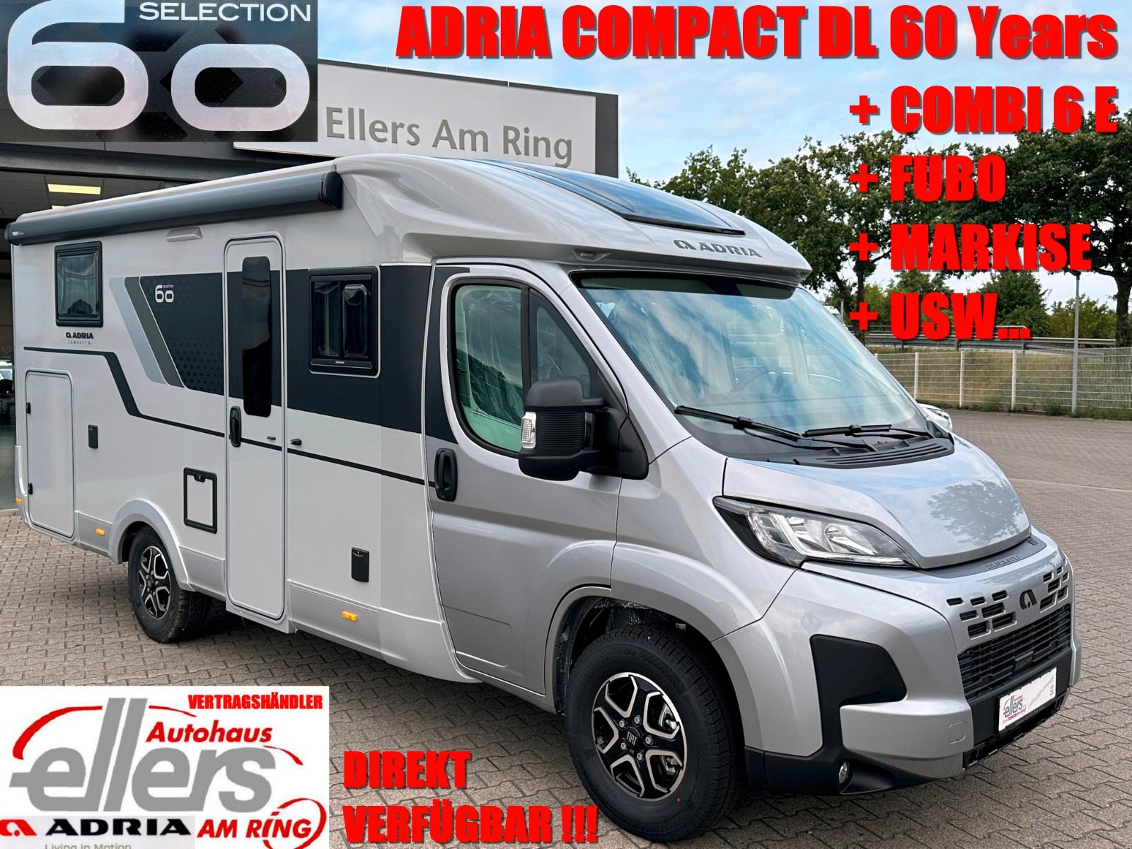 Adria COMPACT DL 60Y AUTOMATIK COMBI6E FUBO LM MARKISE