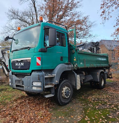 MAN TGS 18.400 4x4 Kipper mit Kran Selbstlader