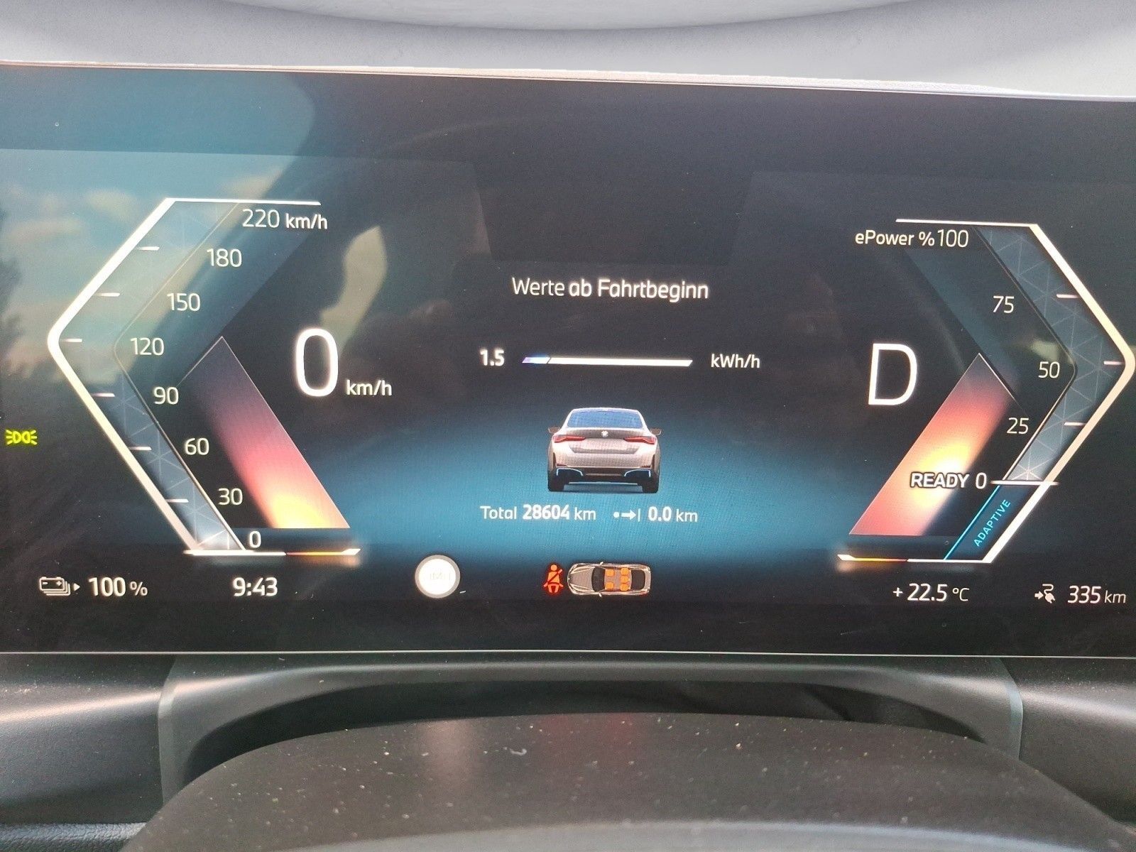 BMW i4 eDrive35 Navi Glasdach RFK Sitzheizung foto 12