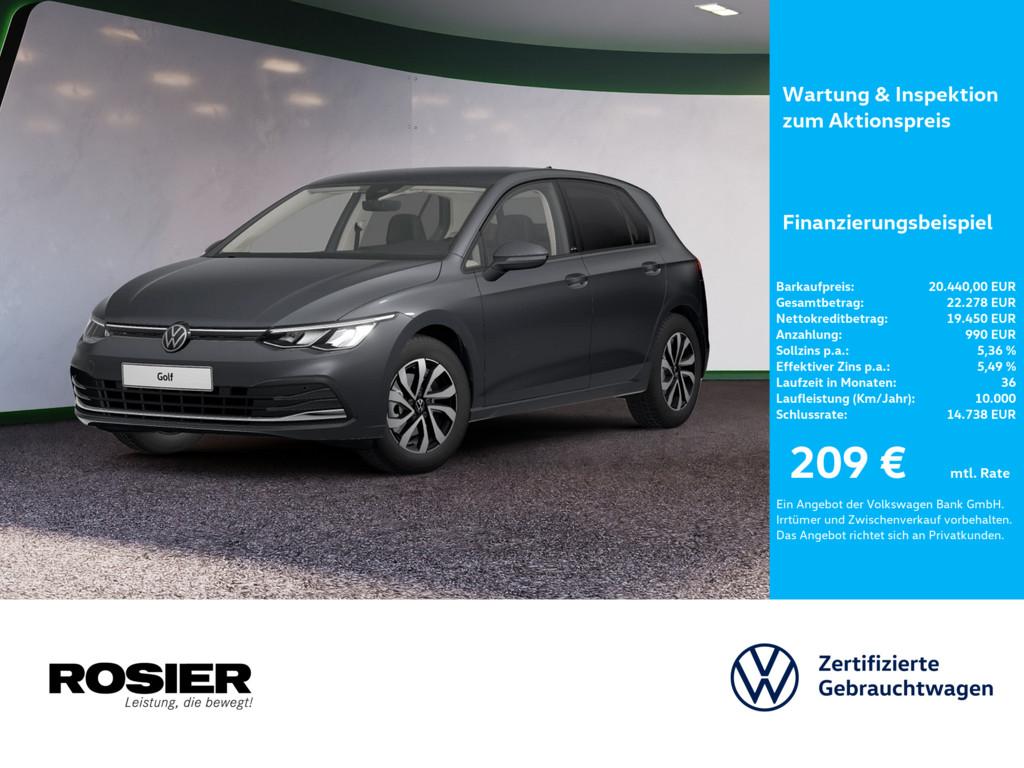 Volkswagen Golf VIII 2.0 TDI DSG ACTIVE AHK ACC LED NAVI BT