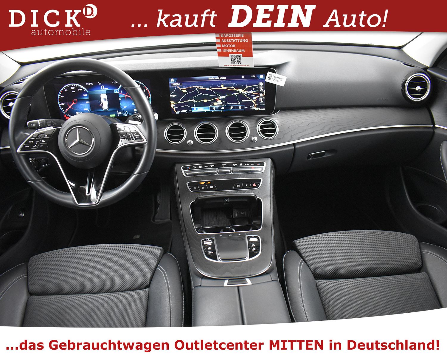 MERCEDES-BENZ E 300de T Avantg NIGHT+WIDES+LEDER+STNDHZ+KAM+18 - Image 8