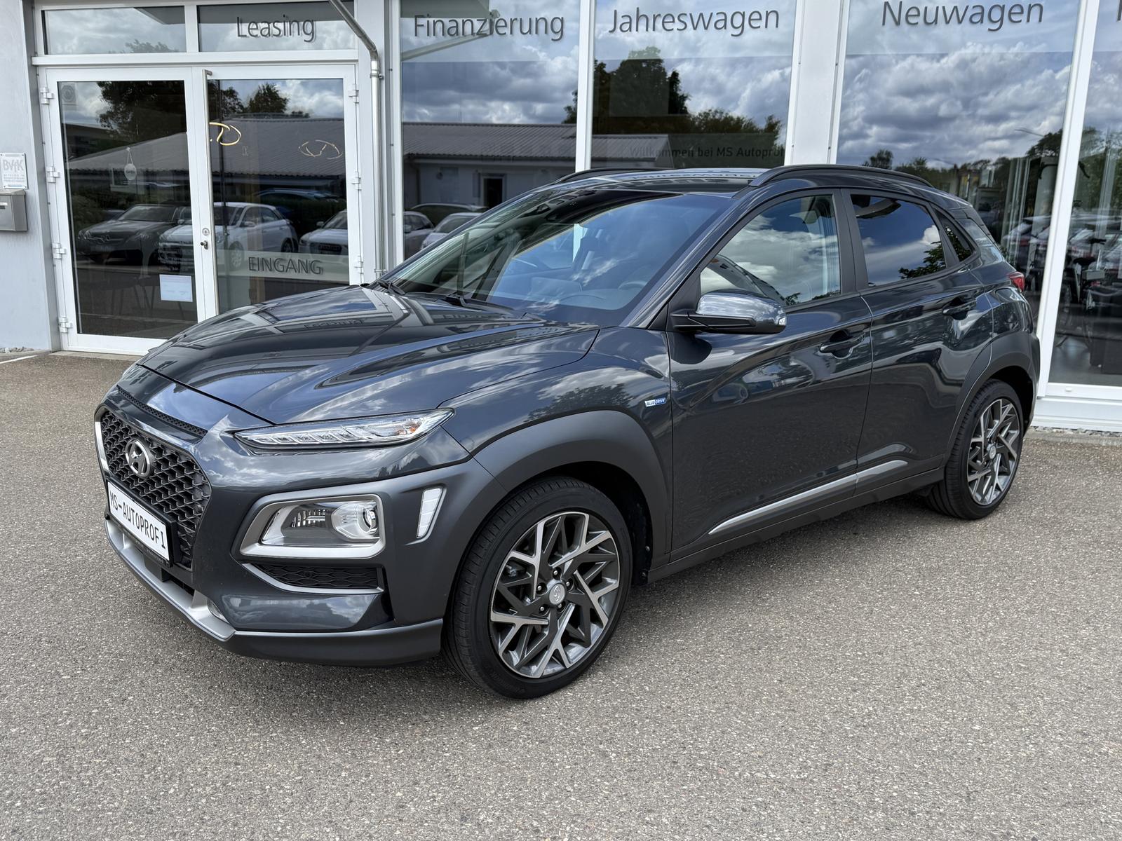 Hyundai Kona Premium Hybrid 2WD Leder Krell LED 18" Blue