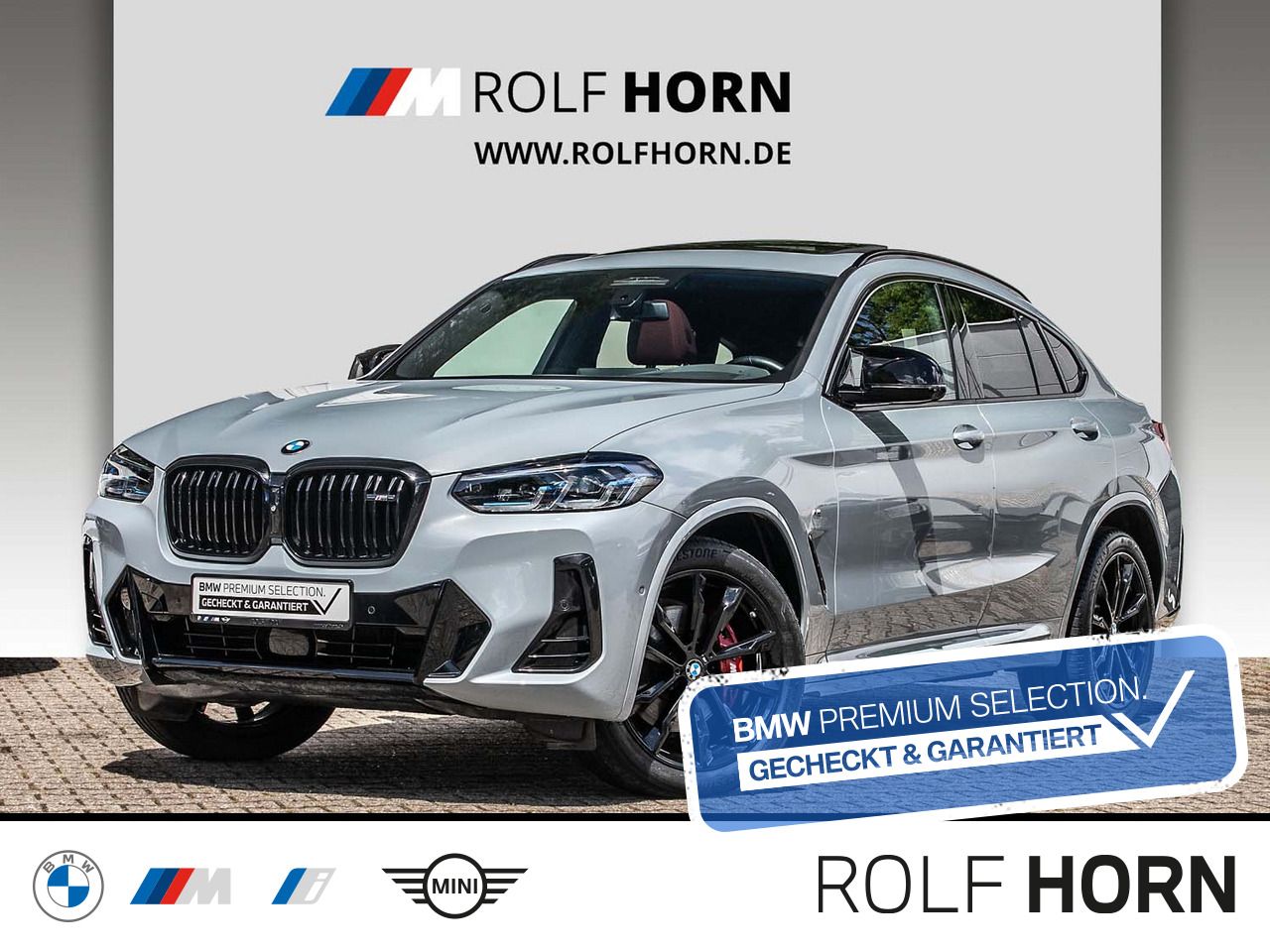 BMW X4 M40d HeadUp Pano AHK Laser HiFi Klima 360°