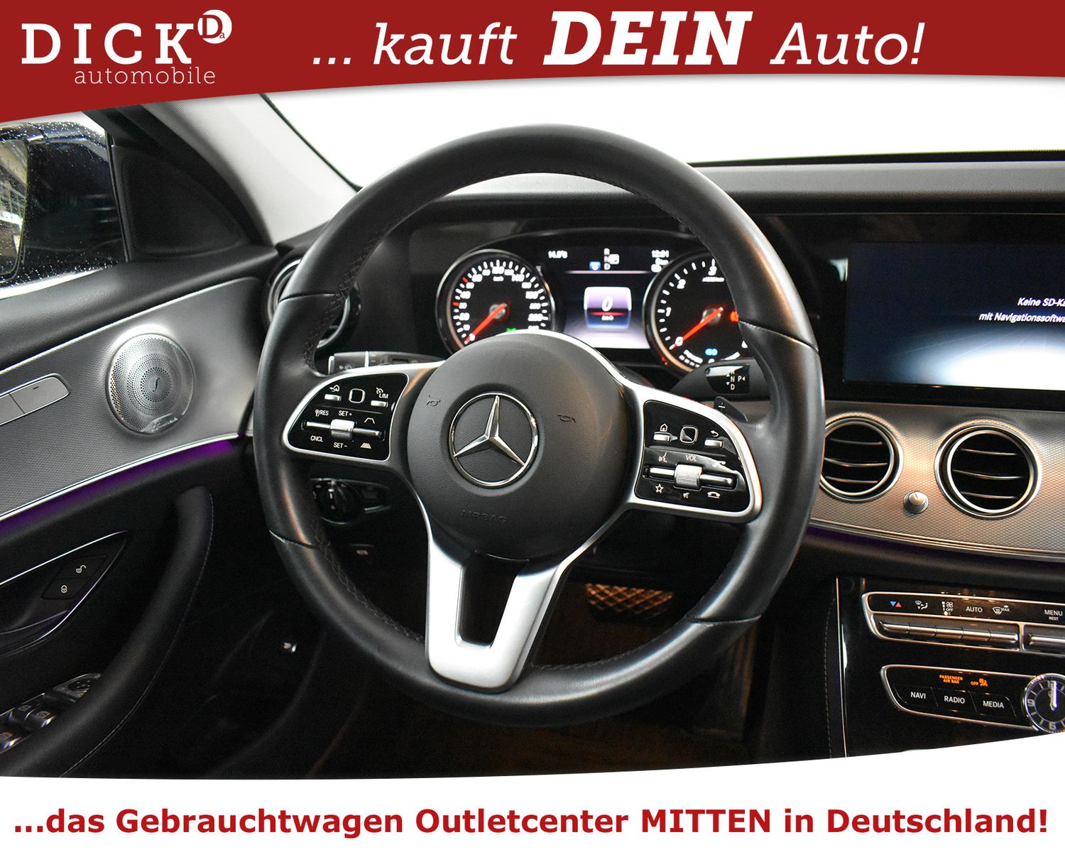 MERCEDES-BENZ E300de T 2X AMG Line BURMES+360+STANDHZ+ACC+LED+ - Image 15