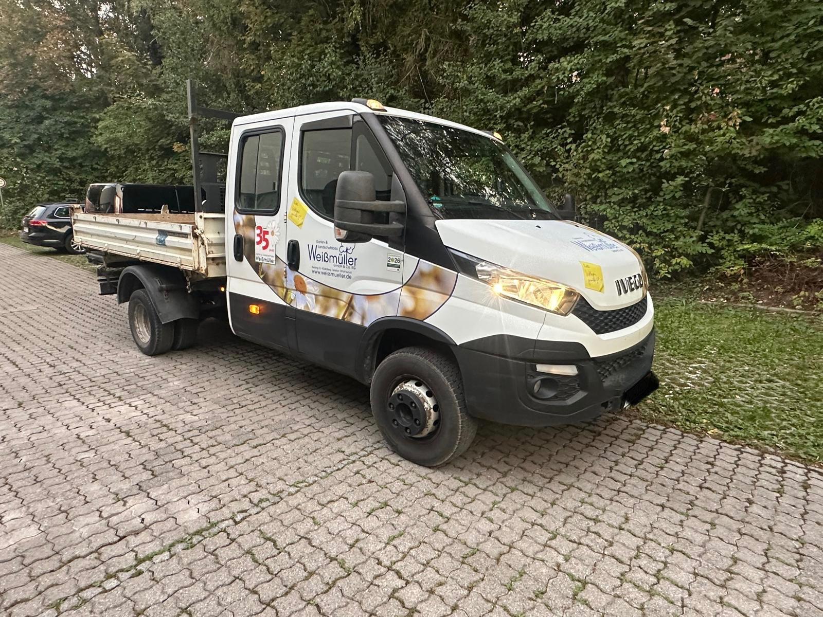 Iveco Daily 70-170 3 Seiten Kipper Zwillingsbereifung