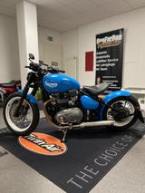 Triumph Bonneville Bobber 2019 + Extras erst 3000km - TRIUMPH BONNEVILLE BOBBER