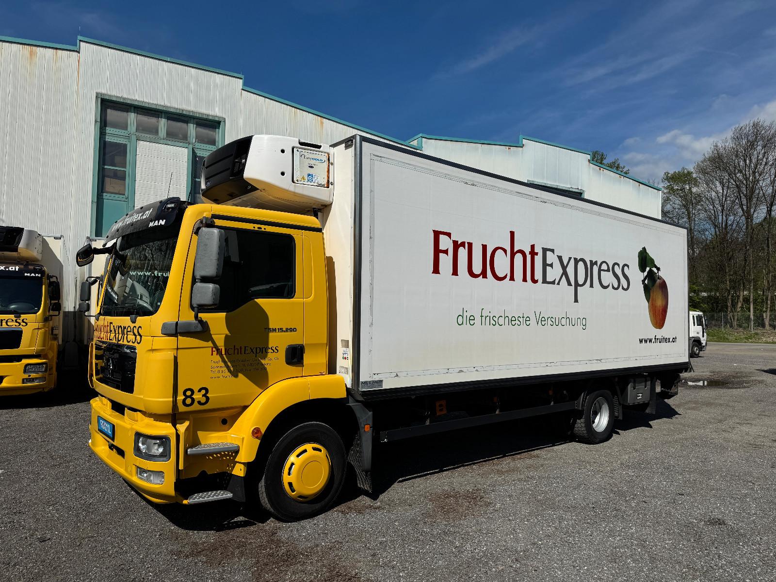 MAN TGM 15.290 Kühlkoffer  SUPRA 750Nordic Voll Luft