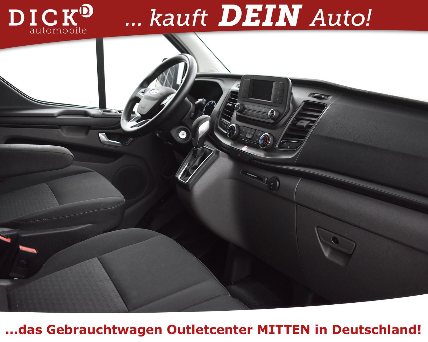 FORD Tourneo Cust 2.0d Aut. >9SIT+KLIMA+PDC+MFL+TEMP+ - Image 12