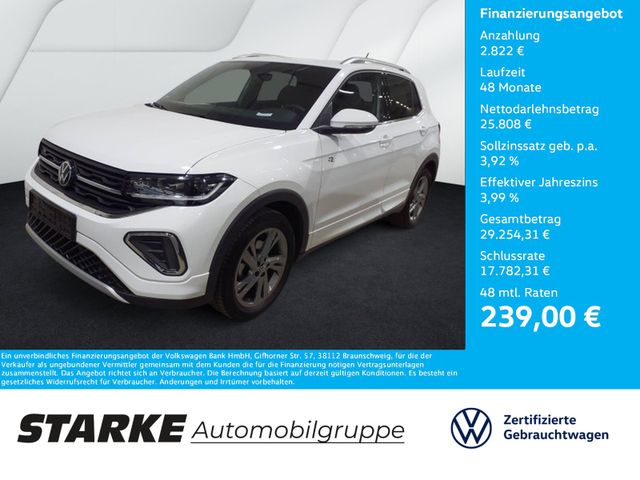 Volkswagen T-Cross 1.5 TSI DSG R-Line  AHK Navi LED Kamera 