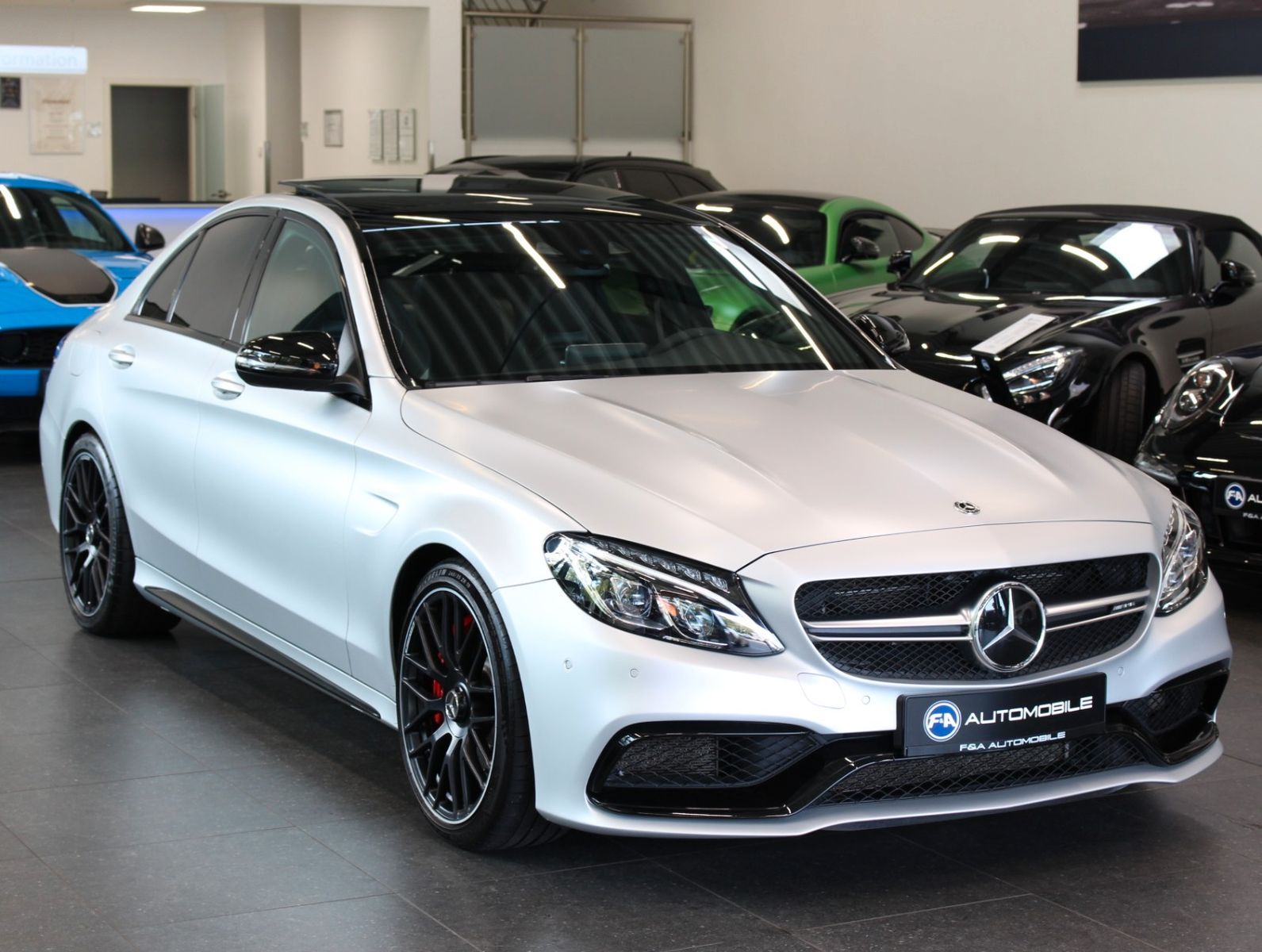 Fahrzeugabbildung Mercedes-Benz C 63s AMG Schalensitze*Deutsch*Pano*NO OPF