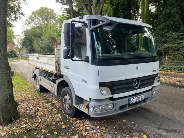 Mercedes-Benz ATEGO 816K  3 Seiten kipper Klima