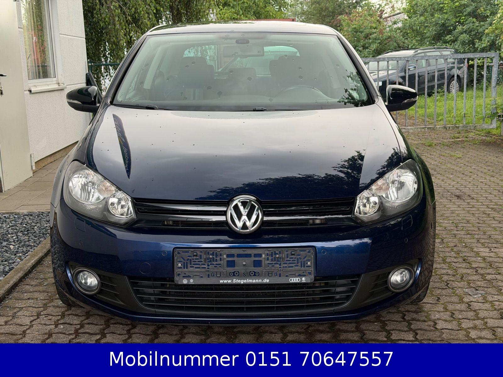 Volkswagen Golf VI Match/AUTOMATIK/NAVI/SITZH/TEMPO/PDC