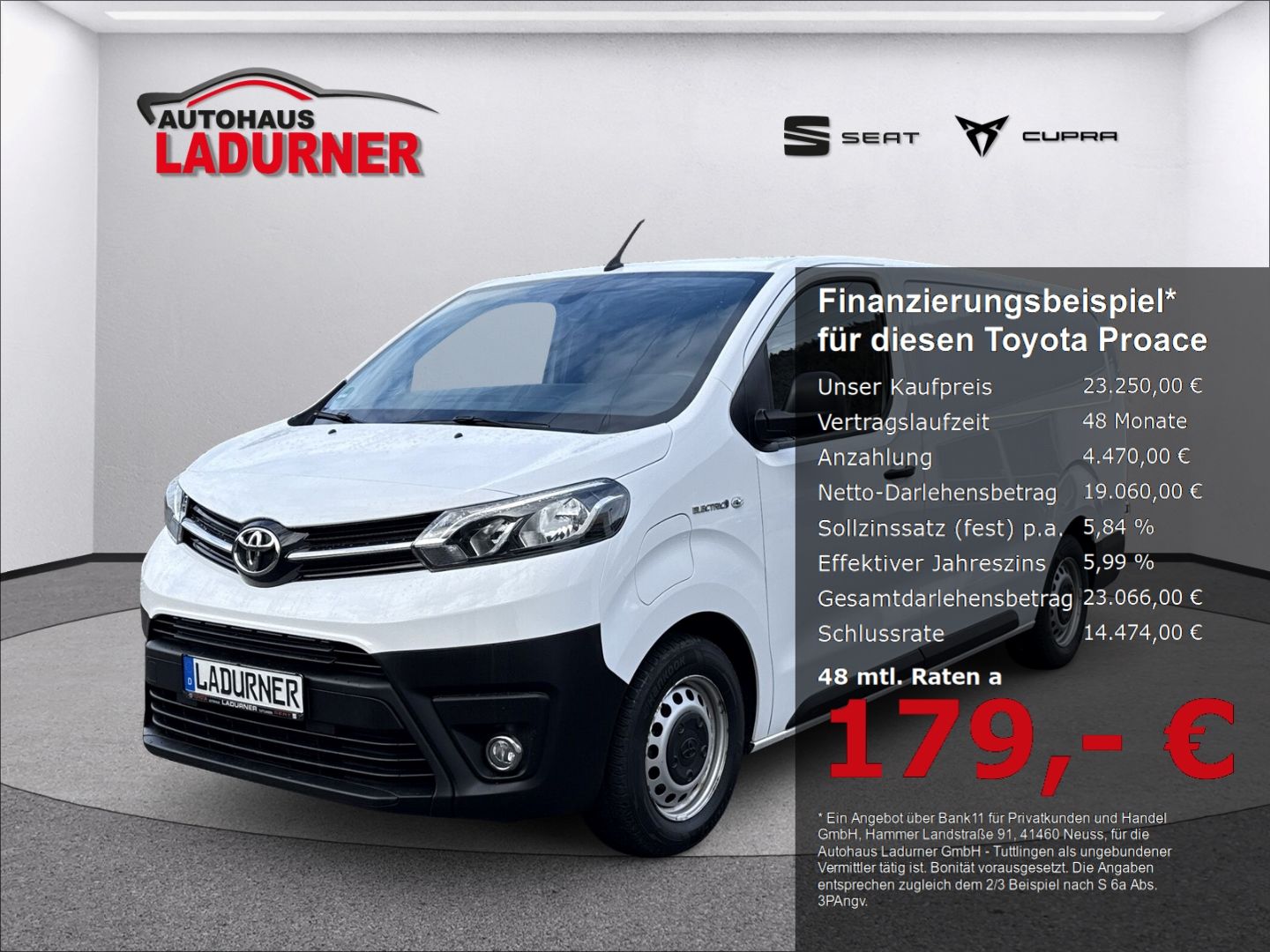 Toyota Proace L2 Kasten Electric Comfort Navi Apple Car