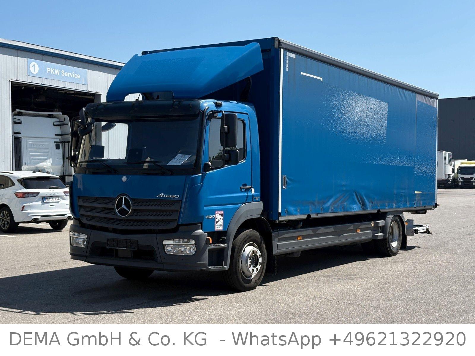 Mercedes-Benz Atego 1527*E6a*LBW*Klima*Beidseitig Schiebeplane