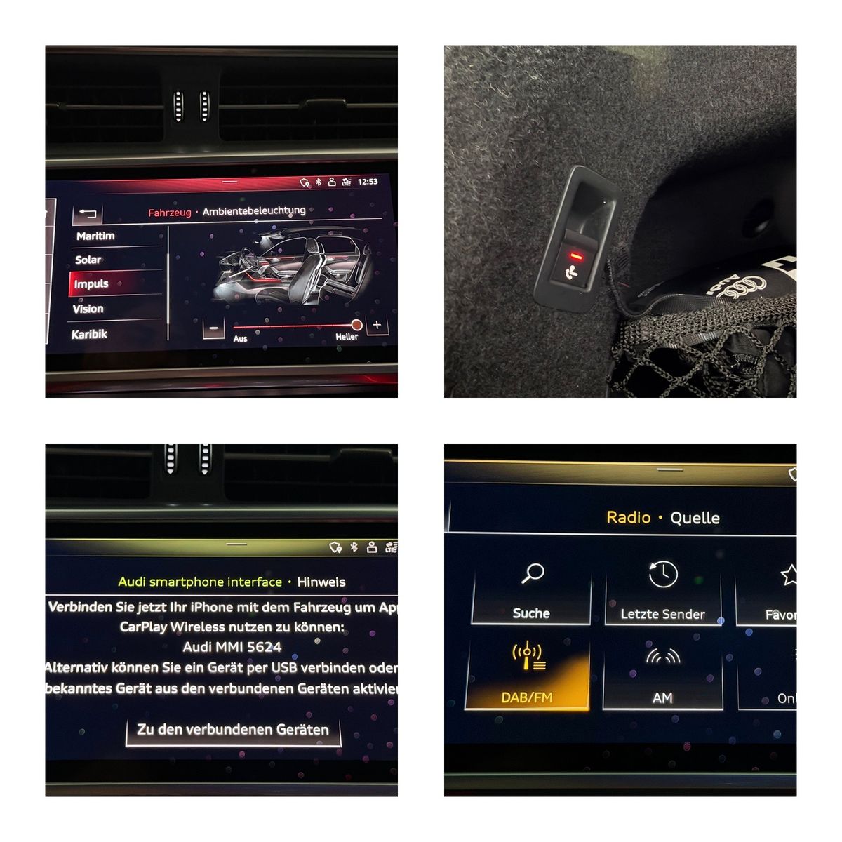 Fahrzeugabbildung Audi A6 Lim. 55 TFSI e Quattro/S6 OPTIK/STERNENHIMMEL