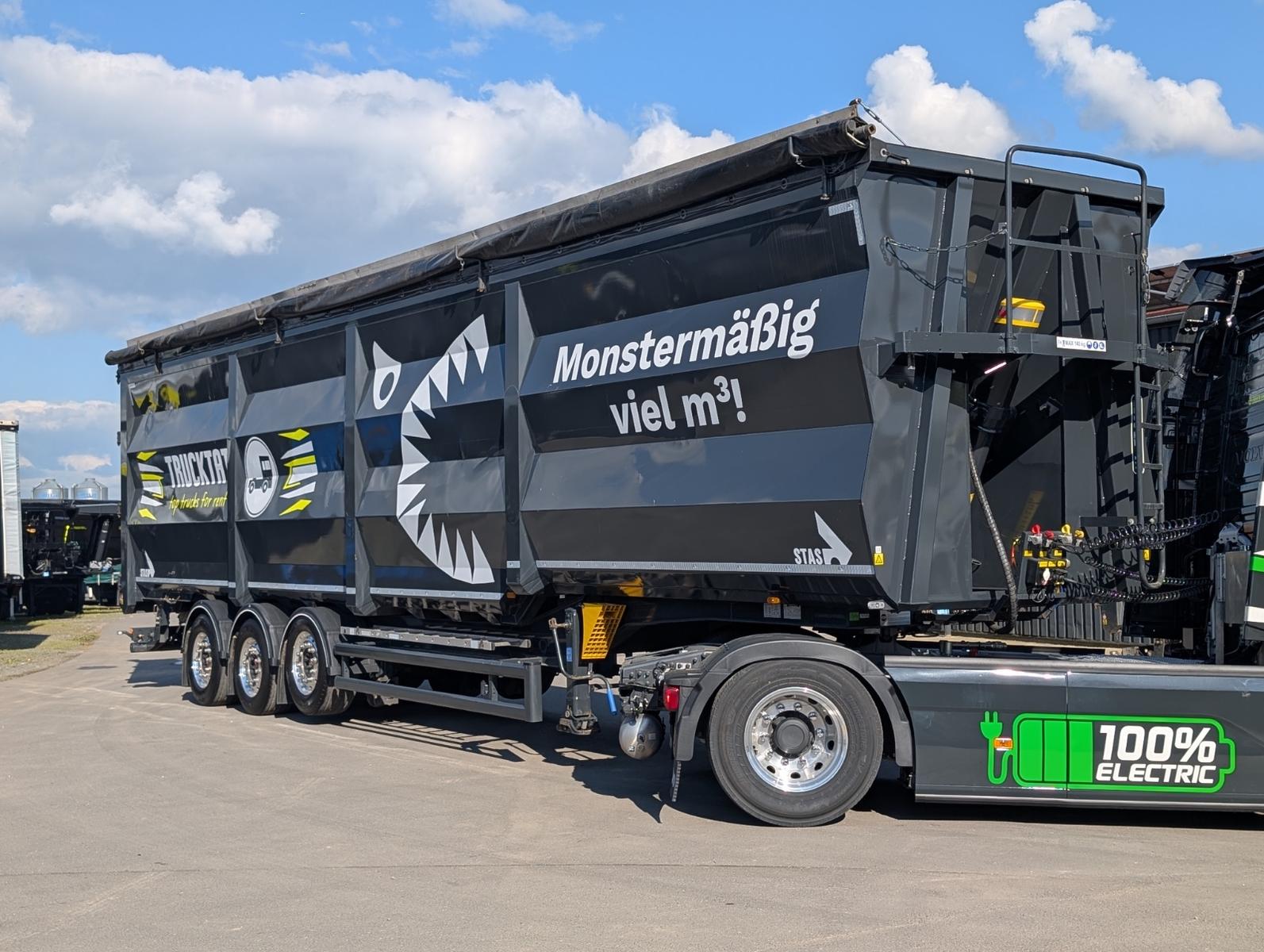 Stas HardoX Stahl 86 m³, Liftachse, ALCOA, MIETEN?