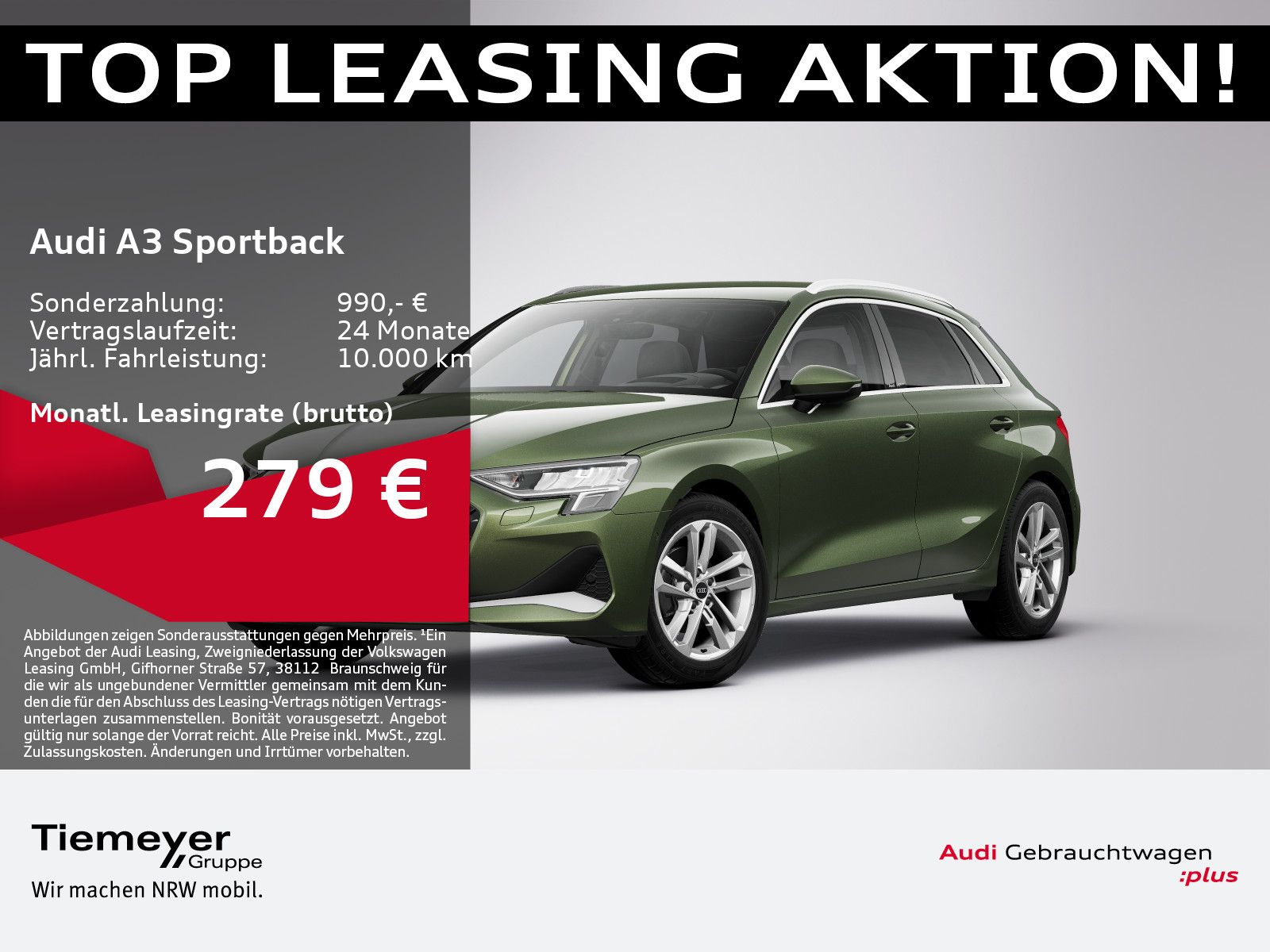 Audi A3 Sportback 30 TFSI ADVANCED AHK HuD ST.HEIZ SO