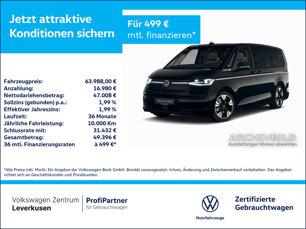 Image of Volkswagen T7 Multivan
