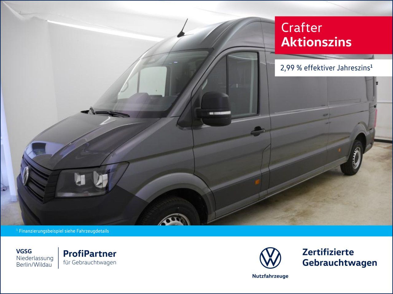 Volkswagen Crafter Kasten Lang Neues Modell Vorb AHK Klima