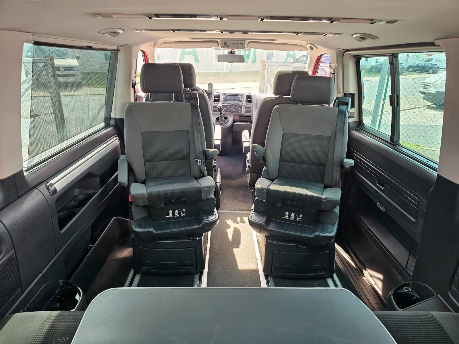VOLKSWAGEN T5 MULTIVAN 2.0 TDI 140CH - BVM - CHAUFFAGE AUXILLIAIRE - TOIT OUVRANT - 1ERE MAIN - DISTRIBUTION NEUVE
