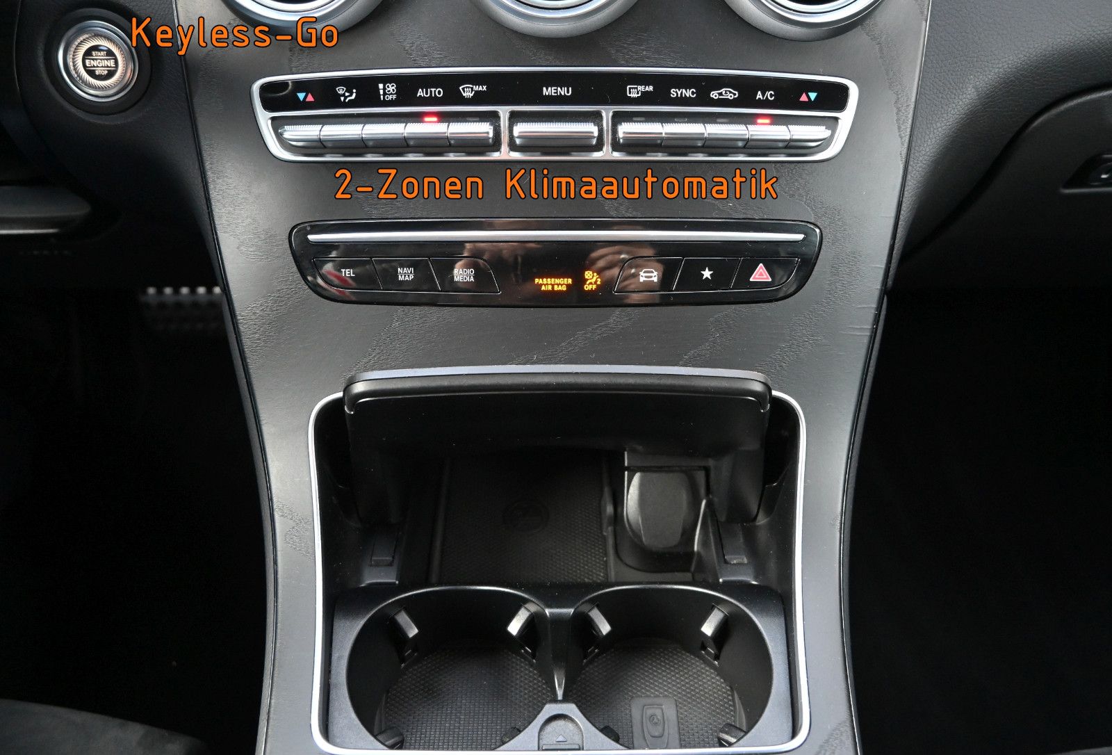 Fahrzeugabbildung Mercedes-Benz GLC 200 4MAT. AMG LINE °AHK°NIGHT-PAKET°BUSINESS