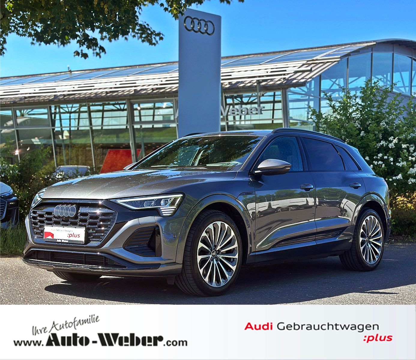 Audi Q8 e-tron 55 qu S LINE PANO B&O TOUR MATRIX AHK