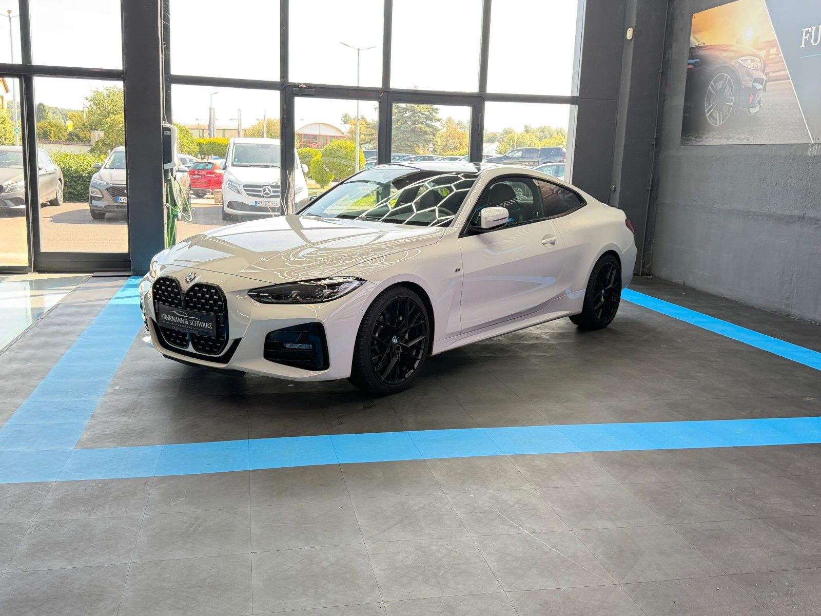 BMW 430iCoupe MSport Glasdach Leder Rfkam Navi foto 9