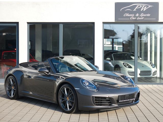 PORSCHE 911/991 Carrera 4 Cabrio PDK Kamera Lederpaket