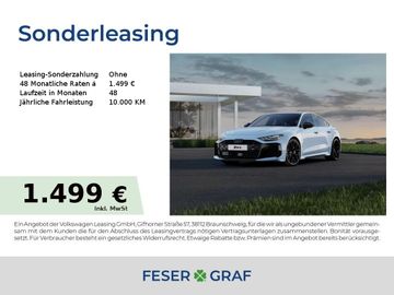 Audi Leasingangebot: Audi RS5 Sondermodell kumulusblau 470 kW tiptronic