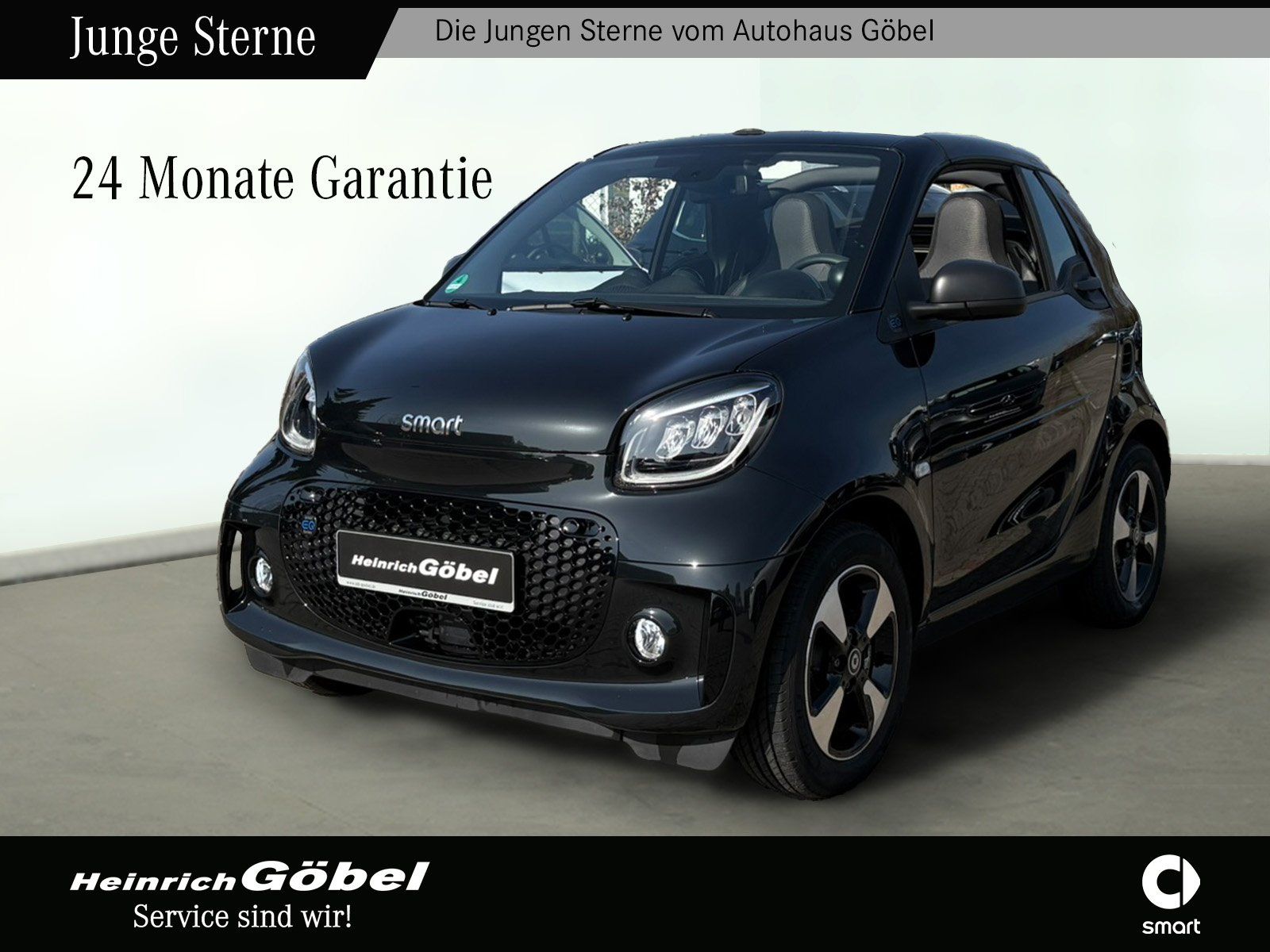 Fahrzeugabbildung Smart EQ*22kW*EXCLUSIVE*CABRIO*APPLE-CARPLAY*ANDROID*