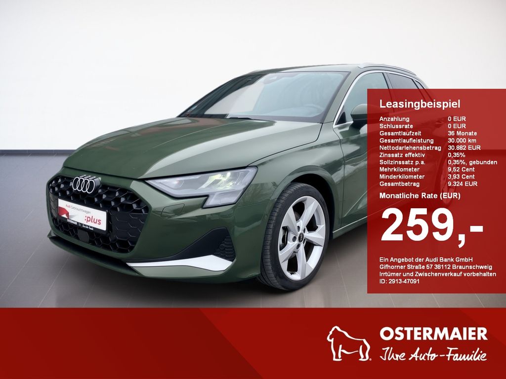 A3 Sportback ADVANCED 30 TFSI S-TRONIC AHK.VIRTU