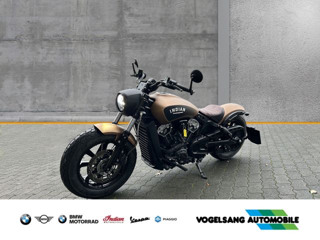 Indian Scout Bobber, Penzl-Abgasanlage, LED-Scheinwerfe