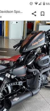Harley-Davidson XL883N-Iron Old-School Umbau .5HD - Offers