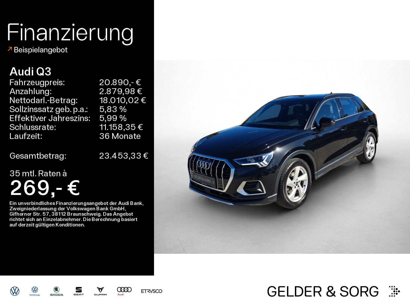 Audi Q3 advanced 35 TFSI *NAVI*LED*EPH*CLIMA*SHZ*