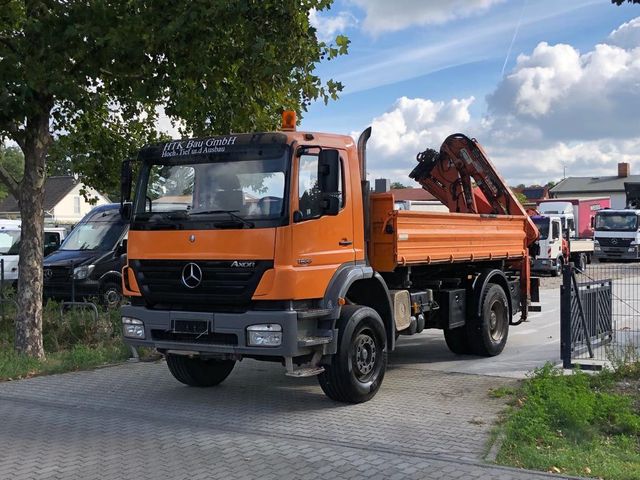 Mercedes-Benz Axor 1833  ATLAS KRAN Kipper