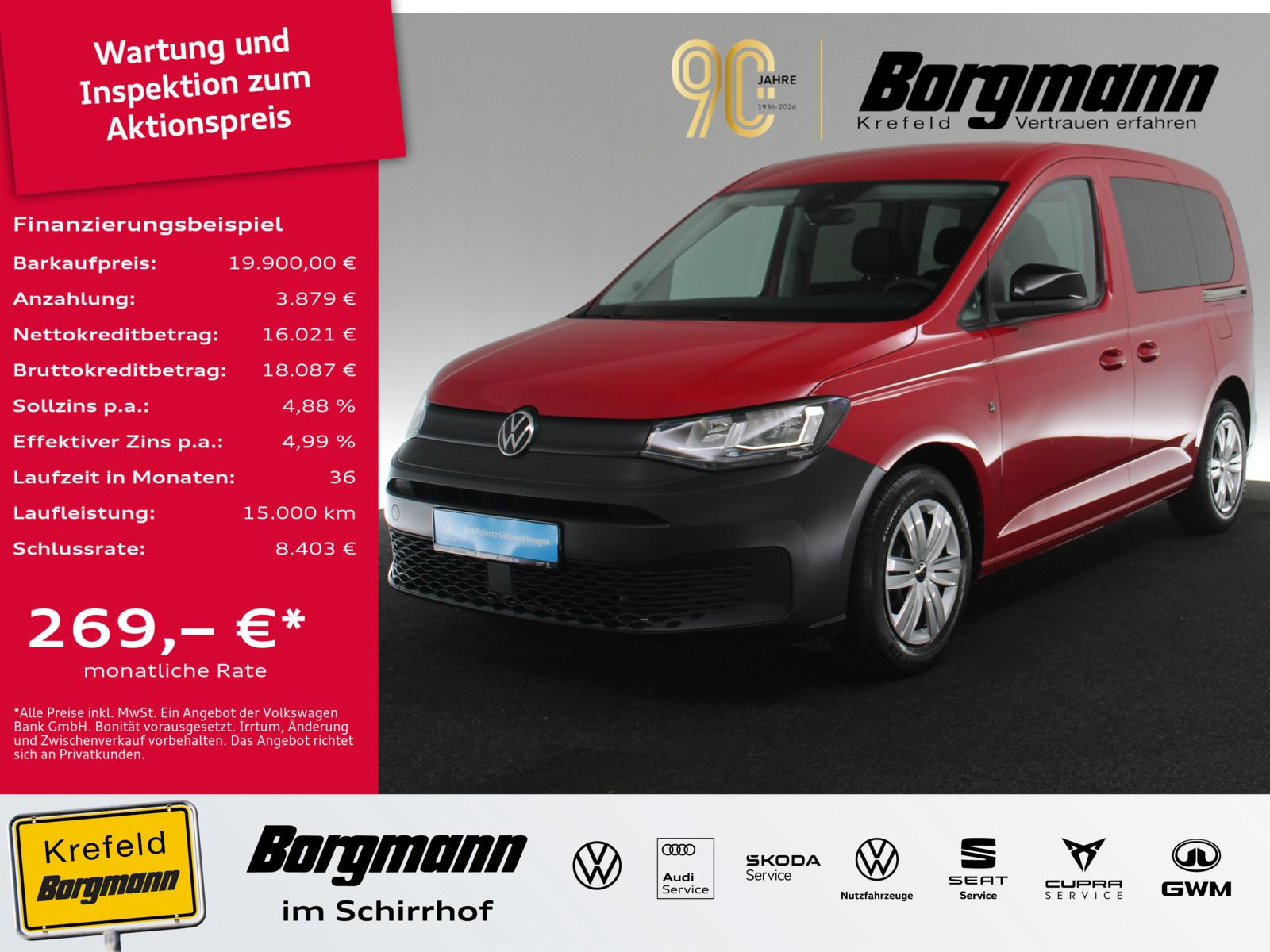 Volkswagen Caddy 2.0 TDI AHK NAVI KLIMA