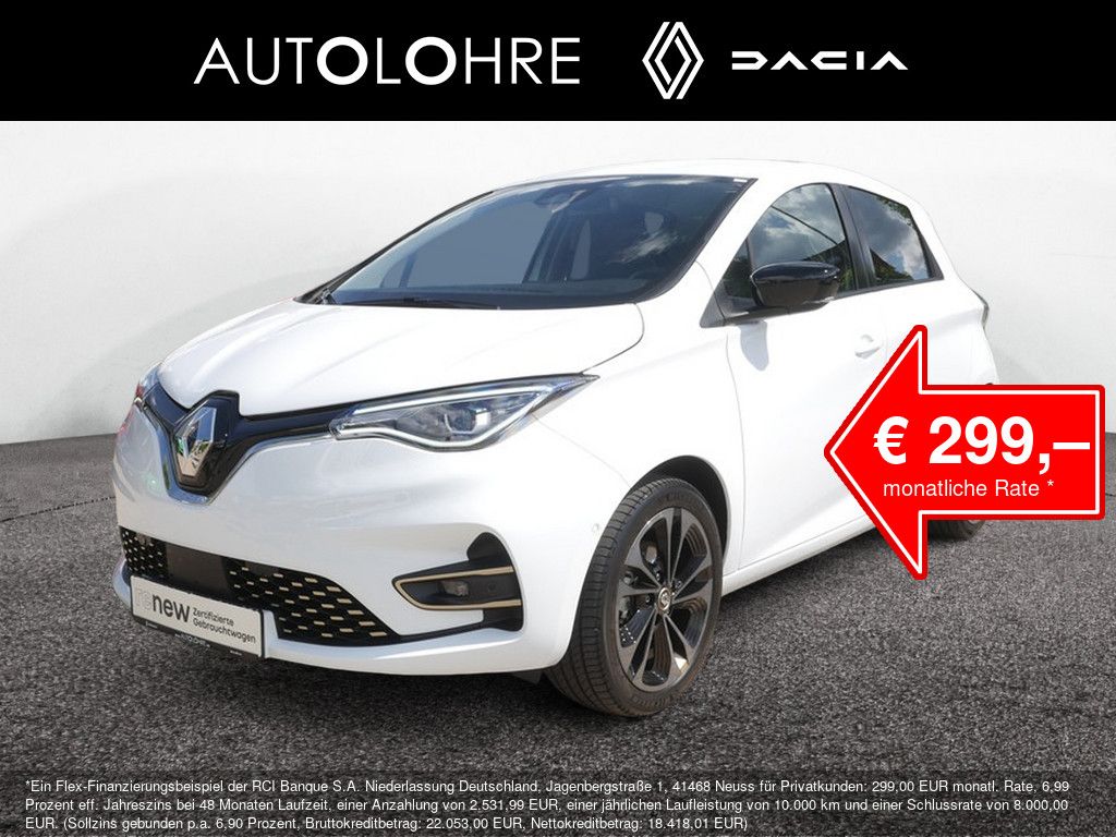 Fahrzeugabbildung Renault ZOE E-TECH Iconic KLIMA PDC SHZ KAMERA BOSE LED