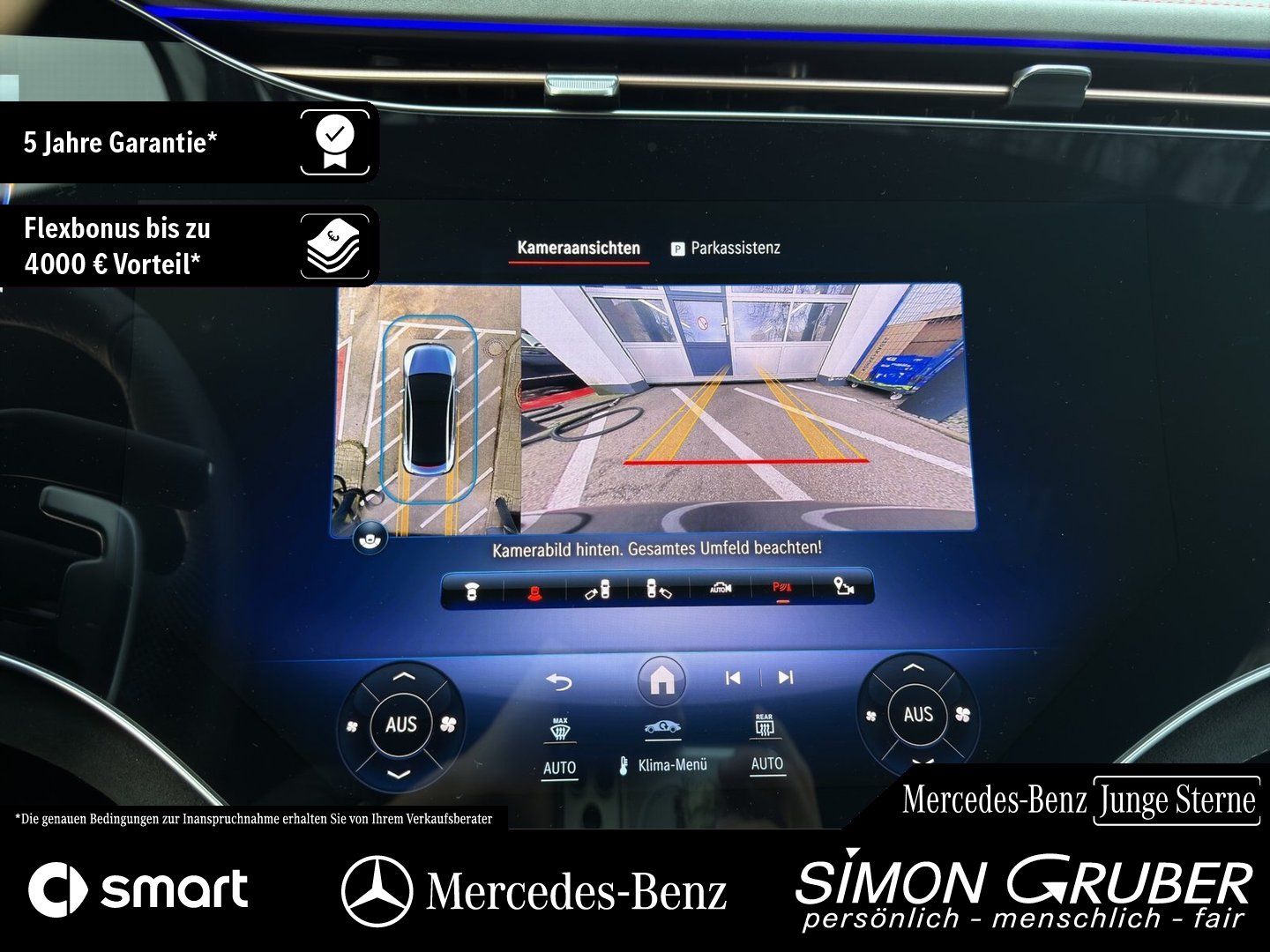 Fahrzeugabbildung Mercedes-Benz EQE 43 4M AMG Pano Hyper Airmatic Digi HAL HUD