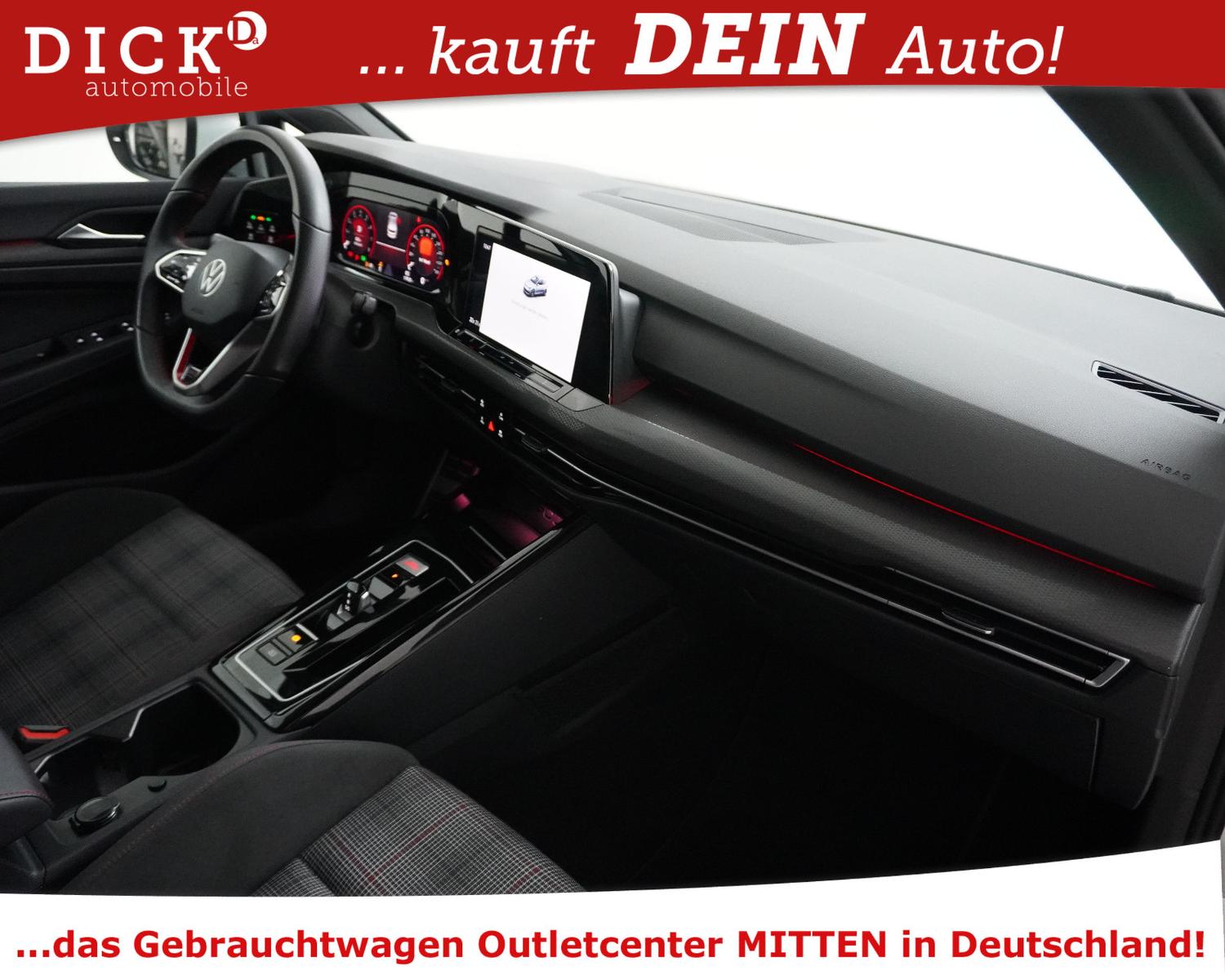 Volkswagen Golf VIII 2.0TSI GTI IQ LED+VIRTU+KAM+SERVIC NEU, миниатюра 10