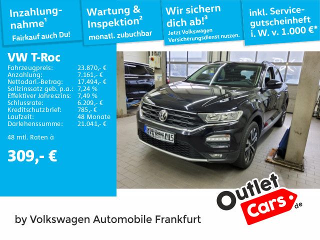 Volkswagen T-Roc 2.0 TDI DSG United Navi"Lane Assist" 17"Al