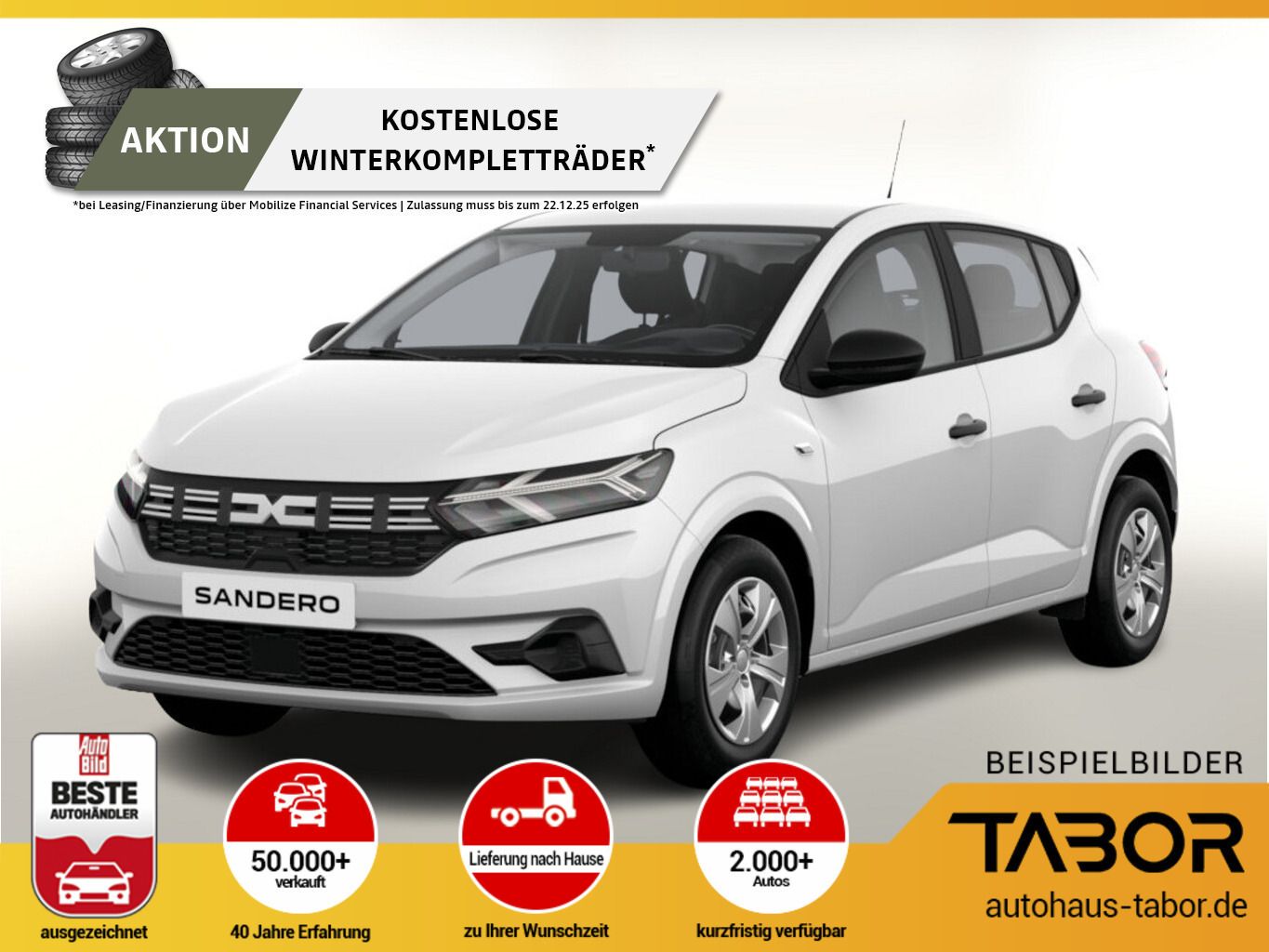Dacia Sandero Essential SCe 65 Kam PDC Multif. Lenkrad