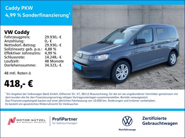 Volkswagen Caddy 1.5 TSI DSG APP+SHZ+RFK+2xPDC+MFL+DAB+AHK