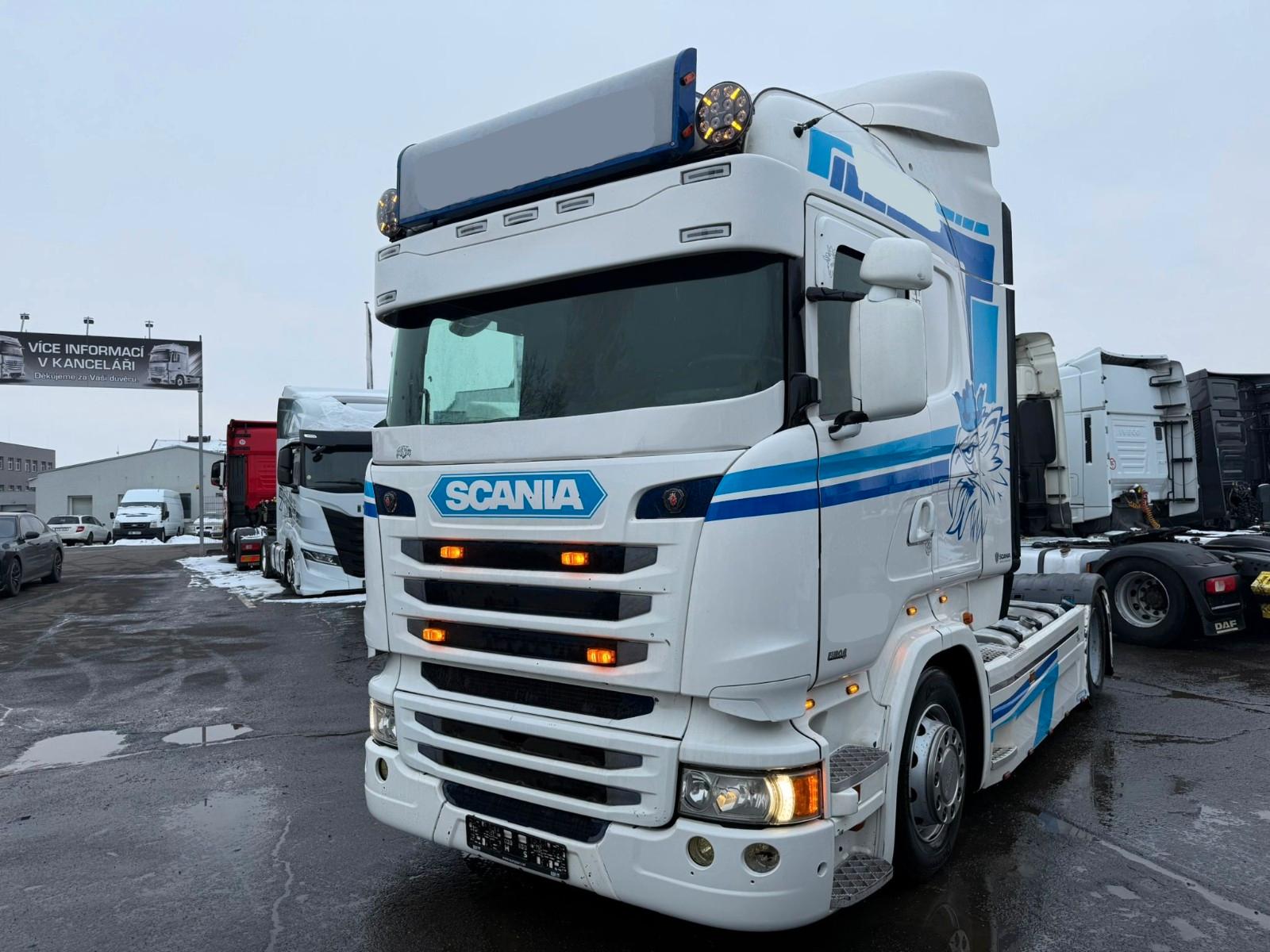 Scania R410 LOW DECK AUTOMAT RETARDÉR EURO VI