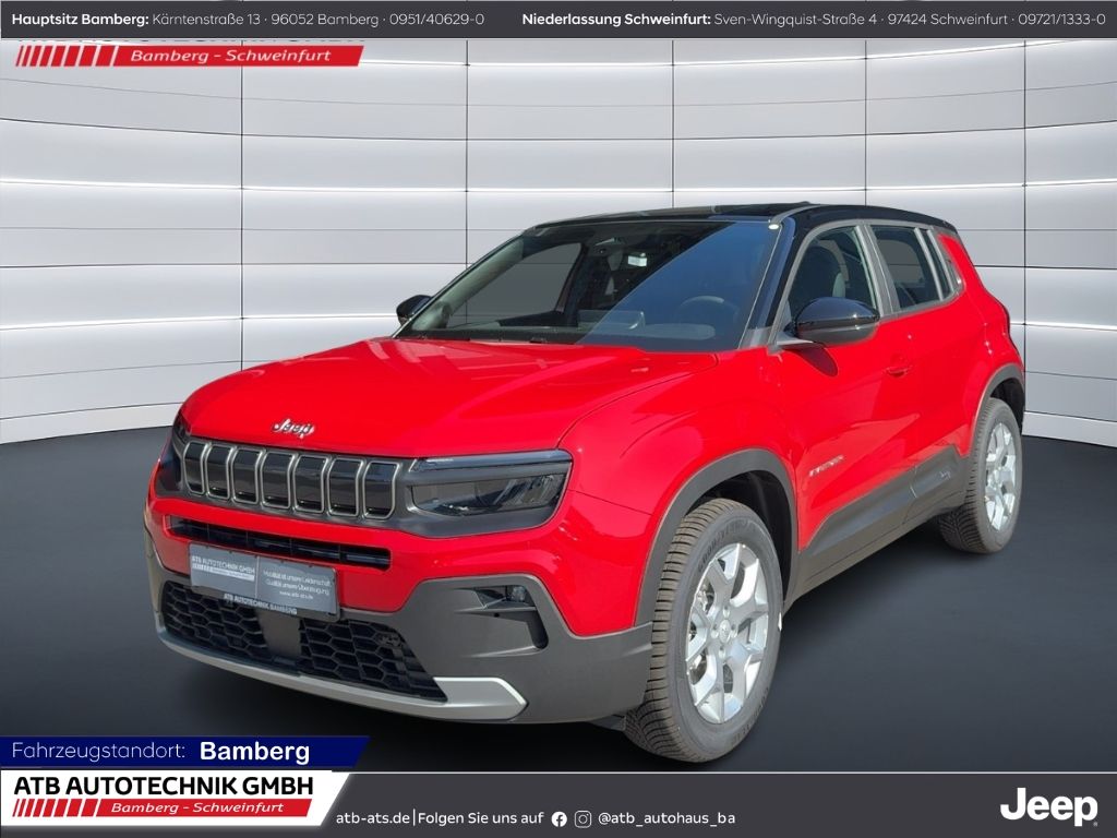 Fahrzeugabbildung Jeep Avenger e-Hybrid ALLWETTER NAVI ELEKTR HECKKL SH