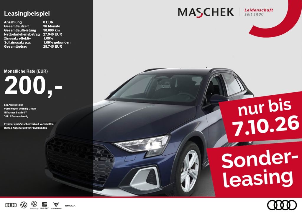 Audi A3 allstreet TFSI AHK 360° Massage Standh VCplus