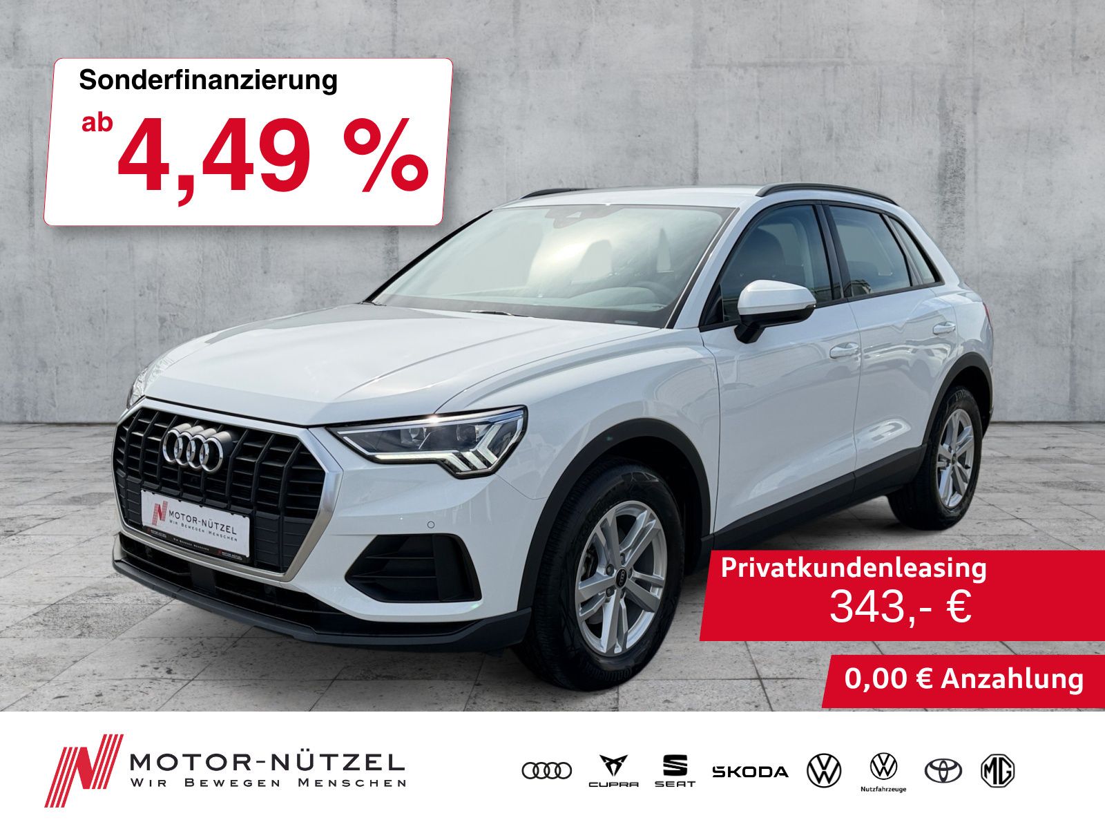 Audi Q3 35 TFSI S-TR ADVANCED LED+NAVI+RFK+SHZ+VC
