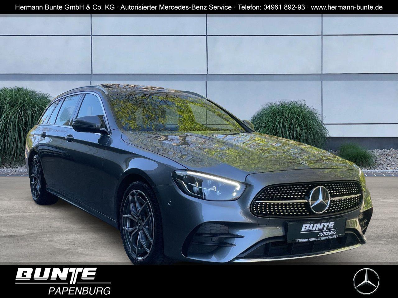 Mercedes-Benz E 220 d T 4M  AMG/AHK/GLAS-SD/MBUX/KAMERA/LED