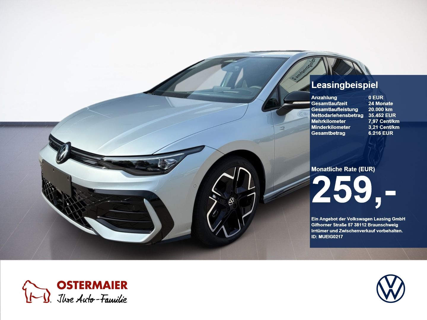 Volkswagen Golf VIII R-Line 1.5eTSI 150PS DSG IQ.LIGHT,NAVI